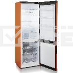 Холодильник Бирюса T6127 оранжевый двухкамерный 245/100л морозилка снизу, фото4