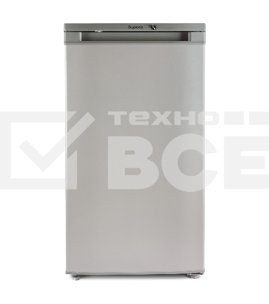 Морозильная камера Бирюса M412 металлик, 80л, 3 ящика