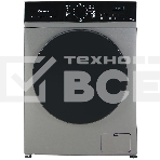 Cтиральная машина Бирюса WM-SN1014/15 M металлик, загрузка фронтальная 10.5 кг, 1400 об/мин, класс: А+++, фото 1