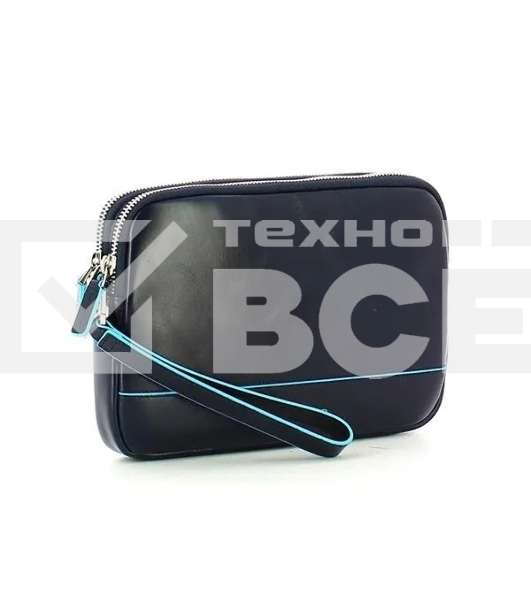 Клатч Piquadro Blue Square AC3944B2/BLU2 темно-синий натур.кожа