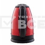 Чайник Centek CT-1068 RED (красный) металл 2л, 2000W, хромированная вставка на крышке, фото6