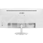Монитор 34' MSI Pro MP341CQW VA 3440x1440, 100 Гц, 1 мс, 21:9, 300 кд/м2, 2xHDMI, 1xDP, изогнутый, белый, фото2