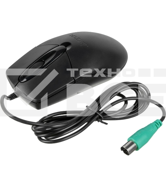 Мышь проводная A4Tech OP-720 черный, 1000 dpi, PS/2, кнопки - 3