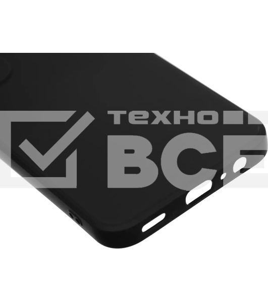 Чехол (клип-кейс) BoraSCO для Samsung Galaxy A15 Microfiber Case черный (72894)