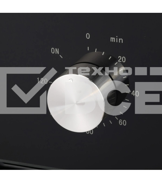 Духовой шкаф электрический Hyundai HEO 6630 BG черный, встраиваемый