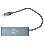 USB-концентратор Digma HUB-3U3.0С-UC-G, USB-C, USB 3.0 4 порта, USB, фото4