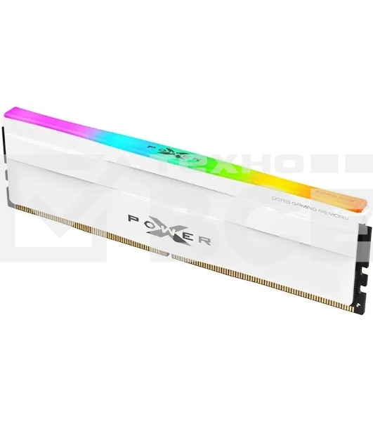 Оперативная память Silicon Power Xpower Zenith, DDR5, 32GB (2x16 GB), 5600 MHz, CL40, DIMM, радиатор, RGB, белый