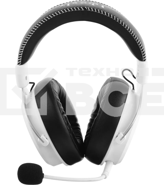 Наушники с микрофоном A4Tech Bloody MR590 Sports белый/черный 1.5м мониторные BT/Radio/3.5mm оголовье (MR590+ WIRED/SPORT WHITE)