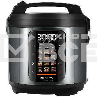 Мультиварка Red Solution M4100 5л 860Вт черный/стальной