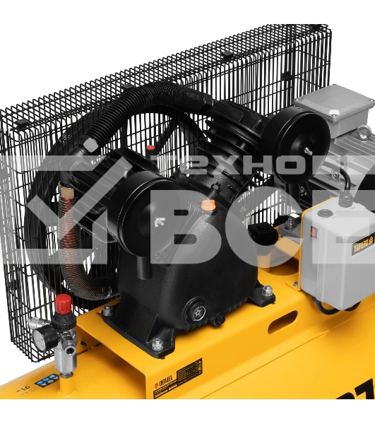 Компрессор воздушный рем. привод BCV 5500-T/270, 5,5 кВт, 270 литров, 850 л/мин Denzel