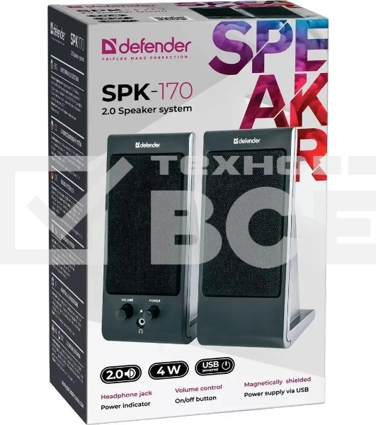 Компьютерная акустическая система Defender SPK-170