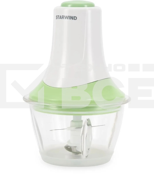 Измельчитель электрический Starwind SCG2011 1л. 300Вт белый/бирюзовый