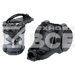 Пылесос BBK BV1505 серый/черный, 350/2000 Вт, уборка сухая, пылесборник контейнер 2 л, фото5