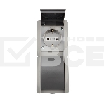 Блок из 2 розеток вертикальный Kranz INDUSTRIAL открытой установки с заземлением, IP54 серый, фото2