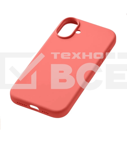 Чехол (клип-кейс) uBear для Apple iPhone 16 Plus Touch with MagSafe коралловый (CS416CR67PTH-I24M)