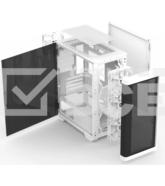 Компьютерный корпус MiniTower Zalman M4 белый mATX (без блока питания)