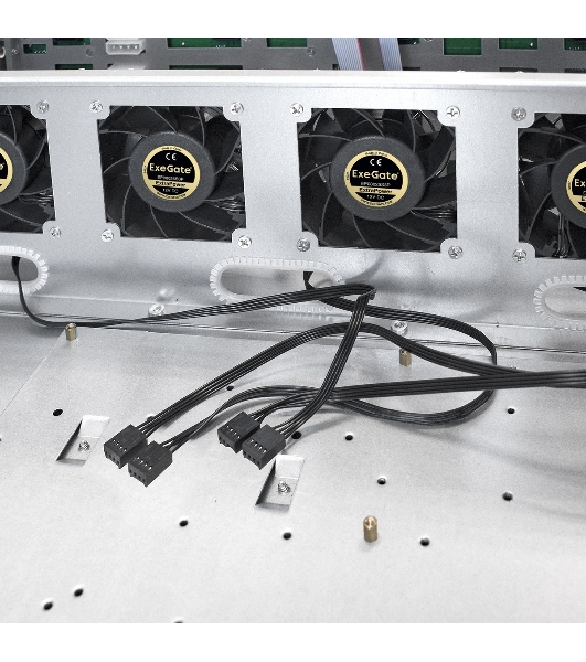 Серверный корпус ExeGate Pro EX281302RUS 3U660-HS16 (RM 19', высота 3U, глубина 660, БП 2U-800ADS,16xHotSwap, USB)