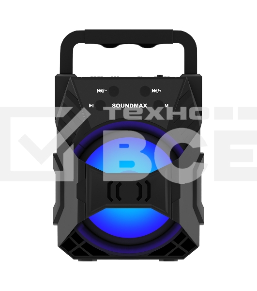 Портативная колонка SOUNDMAX SM-PS5027B черный