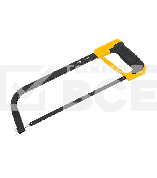 Ножовка по металлу Deli DL353712 300мм Режущая кромка Cr-V с высокочастотной термообработкой. Двухкомпонентная ручка.