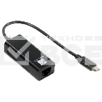 Кабель-адаптер 5bites UA3C-45-08BK USB3.1 / RJ45 100MB / черный, фото 1