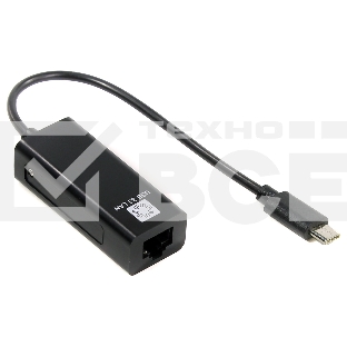 Кабель-адаптер 5bites UA3C-45-08BK USB3.1 / RJ45 100MB / черный