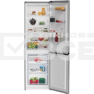 Холодильник Beko B1RCSK362S нержавеющая сталь двухкамерный 230/110л морозилка снизу