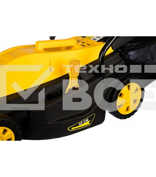 Газонокосилка роторная Huter ELM-1800 электрическая 1800Вт