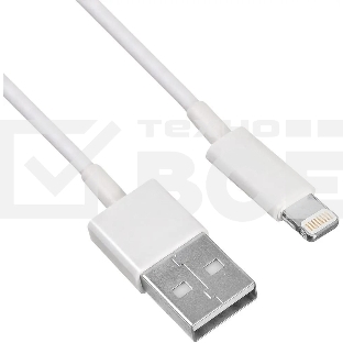 Кабель KingPrice KP-USBAL-2m USB (m)-Lightning (m) 2м белый