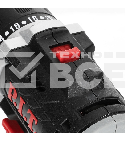 Дрель-шуруповерт аккумуляторная P.I.T. PBM12K-10B/1, Аккумуляторная, 12В