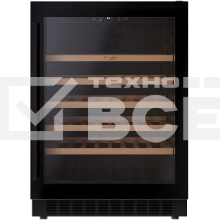 Винный шкаф LEX LWD6054BL 1-нокамерн. черный