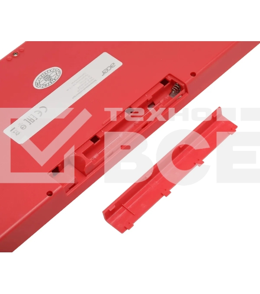 Клавиатура + мышь Acer OCC205 беспроводной USB, 1200 dpi, розовый/бежевый