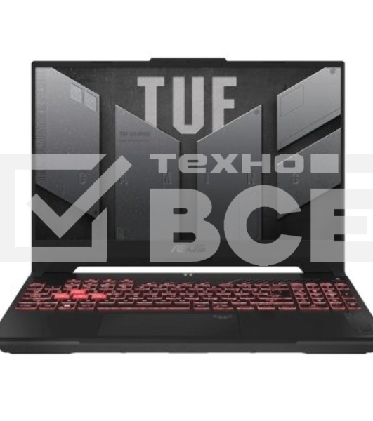 Ноутбук ASUS TUF F15 FX507VU-LP290 серый 15.6
