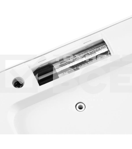 Клавиатура Oklick K225W (1875235) беспроводная, USB, Радиоканал, белый