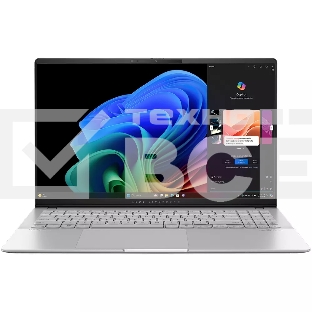 Ноутбук ASUS Vivobook S 15 OLED S5507QA-MA012W Cool Silver (90NB14Q2-M005C0)