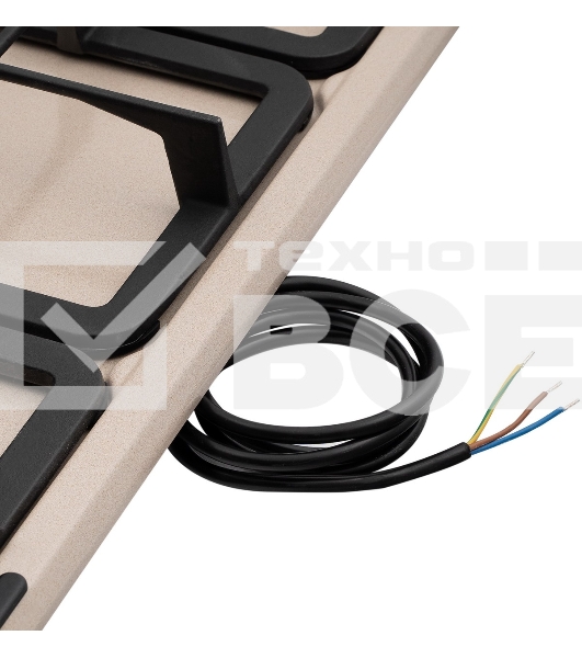 Газовая варочная панель DeLonghi OWF 57 PRO RUS независимая, бежевый