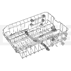 Встраиваемая посудомоечная машина HOMSAIR DW44L-2, серебристый, 44.8 см, 9 компл., 49 дБ, класс A++, фото4