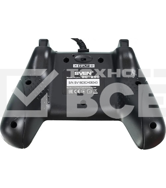 Геймпад проводной Sven GC-250 черный