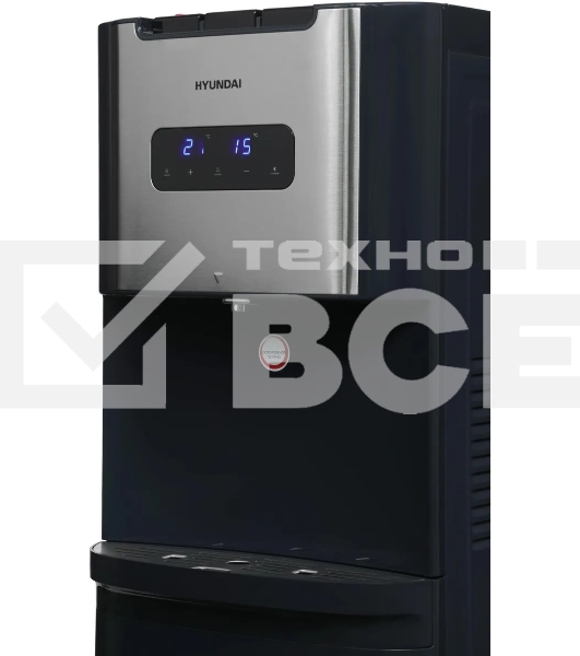 Кулер Hyundai AquaTouch UV H-WD7615E напольный электронный графитовый