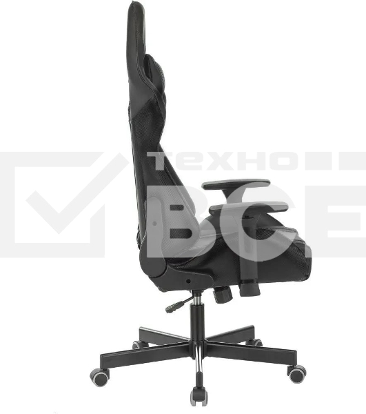 Кресло игровое A4Tech Bloody GC-600, черный, эко.кожа, крестовина металл