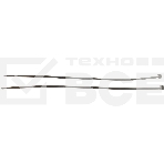 Нейлоновые стяжки Fortisflex КСС 4х250 мм черный 100 штук, фото4