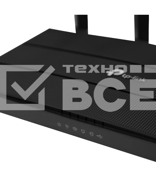 Роутер беспроводной TP-Link Archer C6U AC1200 10/100/1000BASE-TX/4G ready черный