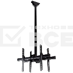 Кронштейн для телевизора Arm Media LCD-3050 черный, 32'-90' макс. 90 кг, потолочный, поворот и наклон, фото 1