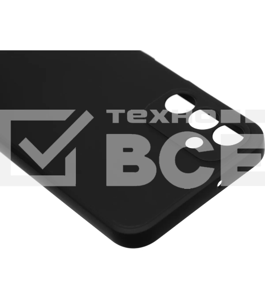 Чехол (клип-кейс) BoraSCO для Samsung Galaxy A15 Microfiber Case черный (72894)