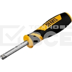 Набор инструментов Denzel 1/2', 1/4', CrV, S2, пластиковый кейс, 194 предмета, фото6