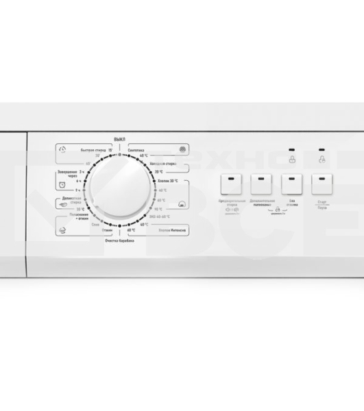 Стиральная машина Centek CT-1903 белый, загрузка фронтальная 7 кг, 1000 об/мин, Класс A++