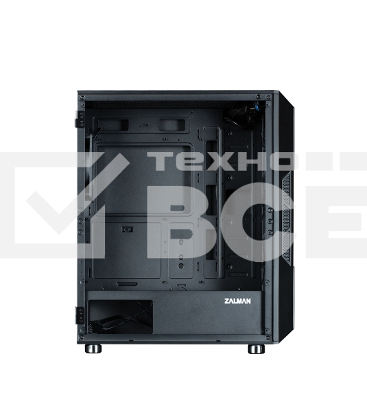Компьютерный корпус ZALMAN I3 NEO ARGB BLACK, ATX, BLACK, FRONT MESH, WINDOW, 2x3.5