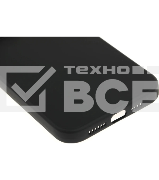 Чехол (клип-кейс) BoraSCO для Apple iPhone 15 Pro Max черный (72425)