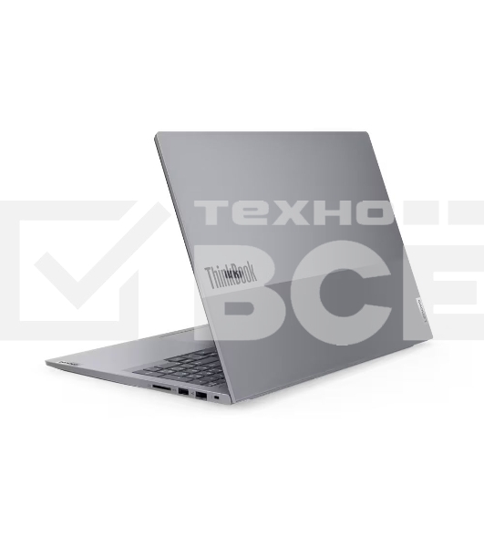 Ноутбук Lenovo Thinkbook 16 G6 IRL Core i7 13700H 16Gb SSD512Gb Intel Iris Xe graphics 16' IPS WUXGA (1920x1200) noOS grey WiFi BT Cam (21KH007VRM)