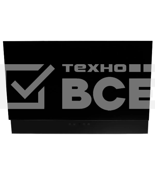 Вытяжка каминная Hyundai HGH 6744 BG черный управление: сенсорное (1 мотор)