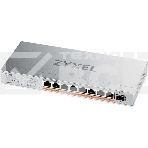 Коммутатор Zyxel XMG-108HP-EU0101F (L2) 8x2.5Гбит/с 1SFP+ 8PoE++ 100W неуправляемый, фото 1